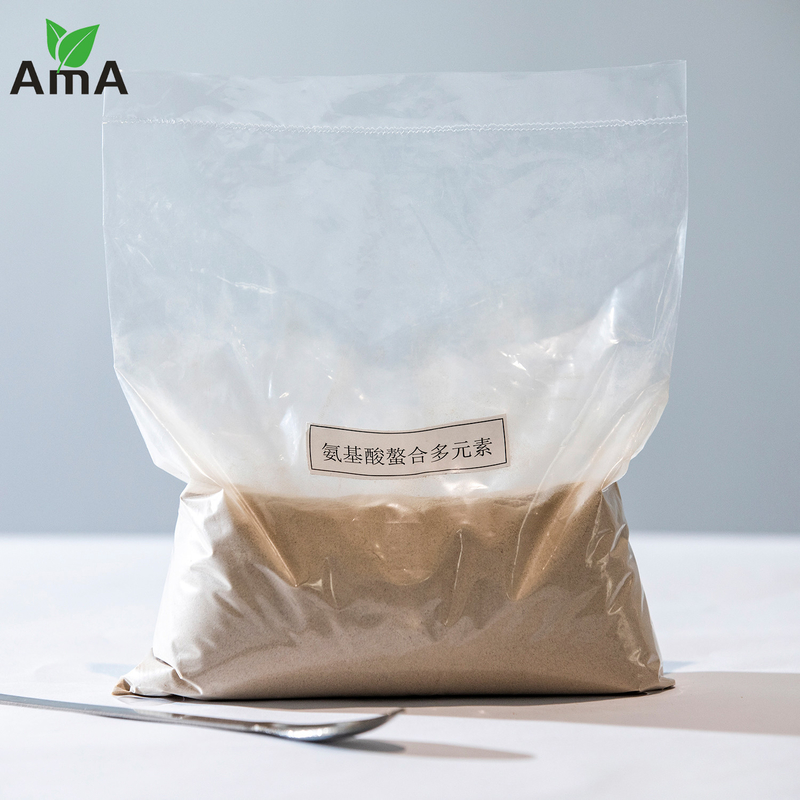 Organic Foliar Nitrogen Fertilizer Amino Acid Chelated Ca Boron Powder 100% Watersoluble