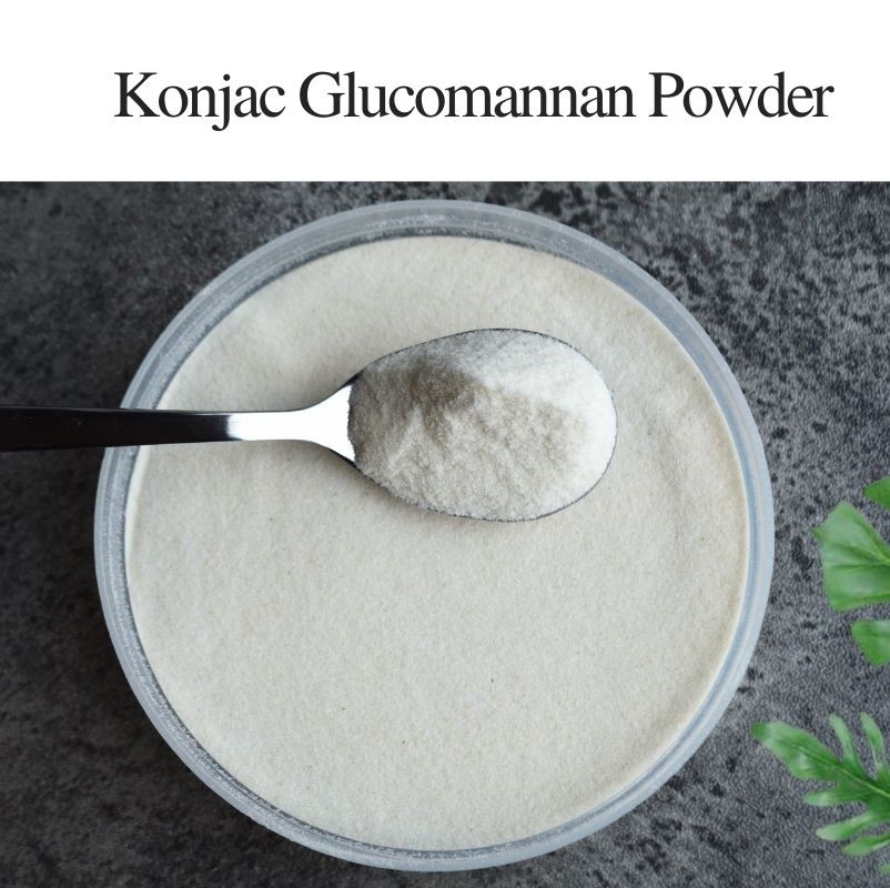 High Pure Konjac Glucomannan Root Extract Powder For Coffee Ice Cream Milk Additive